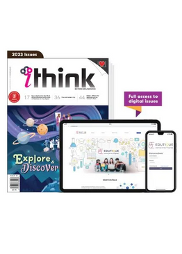 iThink Magazine 2023 Subscription: 3 single issues + 1 double issue (for 14+ y/o)