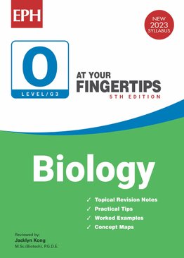 O Level (G3) Biology At Your Fingertips (5ED)