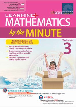Learning+ Mathematics by the Minute Workbook 3