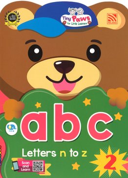 Tiny Paws For Little Learners - abc ( Letters n - z ) Reader Bk 2 and Activity Bk 2