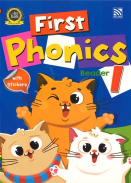 First Phonics - Reader 1 ( with sticker) Ages 4+ 