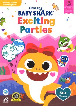 Baby Shark Exciting Parties (Sticker and Colouring)