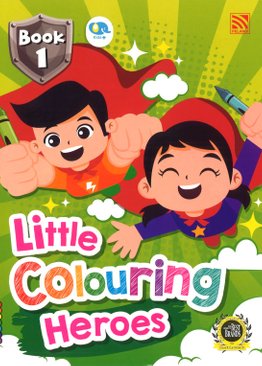 Little Colouring Heroes Book 1