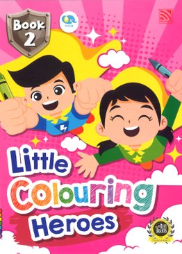 Little Colouring Heroes Book 2