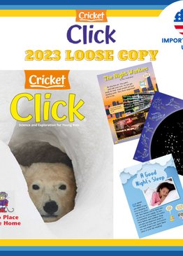 [Single Issue] CLICK® 2023 - Ages 3 to 7 (Jan - Sep)