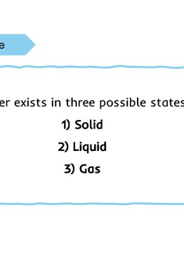 Upper Primary Science Flashcards: Cycles in Water