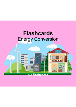 Upper Primary Science Flashcards: Energy Conversion