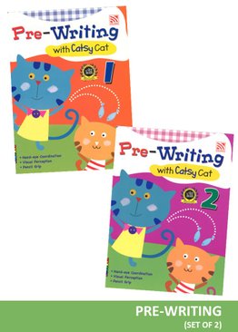 Pre-Writing with Catsy Cat Book 1&2