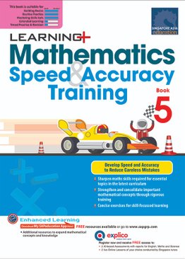 LEARNING+ Mathematics Speed & Accuracy Training Book 5