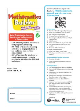 Mathematics Builder Primary 6