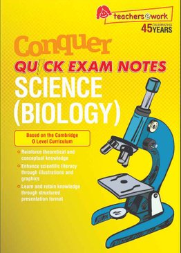 Conquer QUICK EXAM NOTES SCIENCE (BIOLOGY)