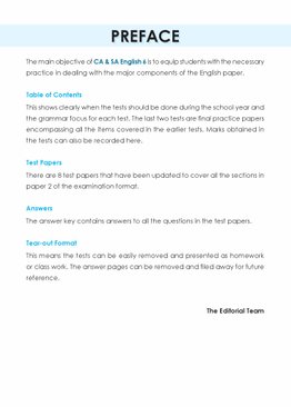 Proficiency Tests English Continual Assessment & Semestral Assessment 6