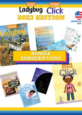 [Bundle Subscriptions] LADYBUG® CLICK® 2023 - Ages 3 to 7 (9 issues)
