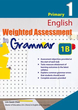 Primary 1 English Weighted Assessments in Grammar 1B