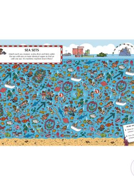 Where's Wally? at Sea: Activity Book