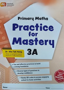 Primary Maths Practice for Mastery 3A NEW!