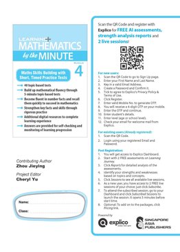 Learning+ Mathematics by the Minute Workbook 4