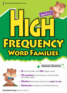 High Frequency Words Families