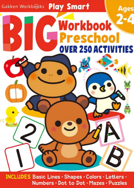PLAY SMART Big Workbook Preschool 2-4