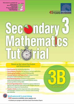 Secondary Three Mathematics Tutorial 3B