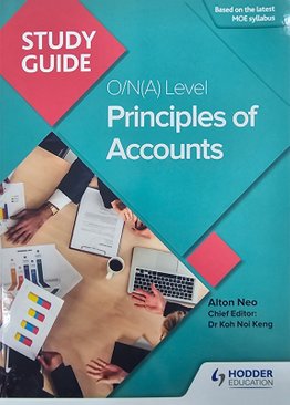 NEW EDITION Study Guide: O/N(A) Level Principles of Accounts 