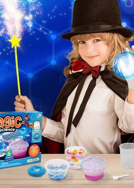 STEAM Science Explore 6 Magical and Fun Experiments for Kids Gift Set