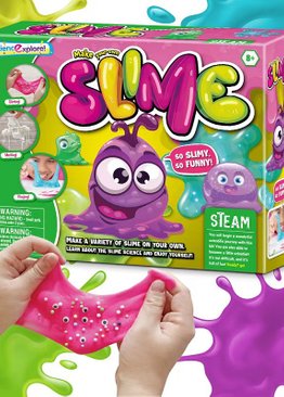 STEAM Science Explore Make Your Own Slime Experiments Gift Kit
