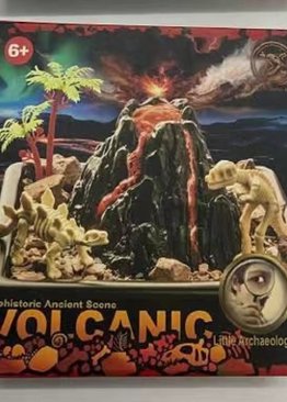 Unleash Prehistoric Excitement in The Ultimate Volcano Eruption and Dino Excavation Kit