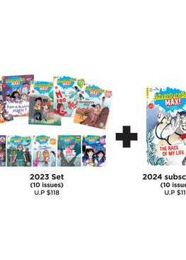 AdventureBox MAX! 2023 Set and 2024 Subscription