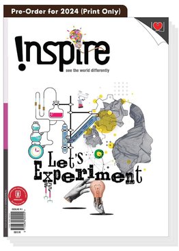 [PRE-ORDER] Inspire Magazine 2024: 3 single issues + 1 double issue (for 12+ y/o) 