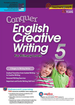 Conquer English Creative Writing For Primary Levels Workbook 5