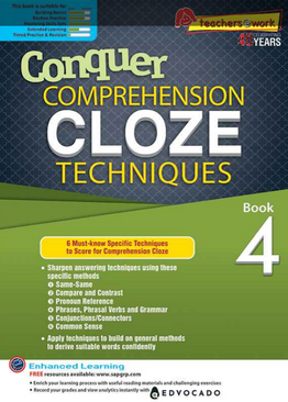 Comprehension Cloze Techniques Book 4