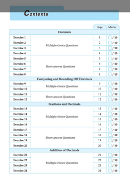 Conquer Mathematics Decimals - Time Book 4 
