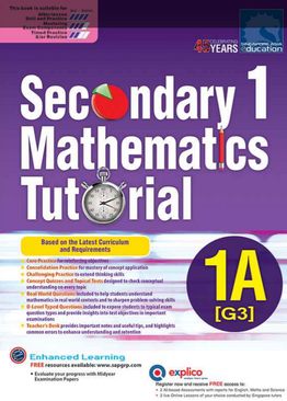 Secondary 1 Mathematics Tutorial 1A