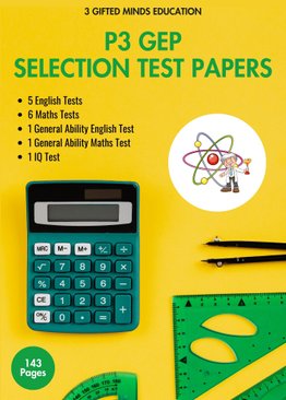 P3 GEP SELECTION TEST PAPERS
