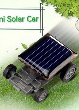 Fun in the Sun Solar Powered Toy Car for Kids Play