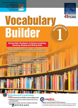 Vocabulary Builder Secondary Level 1