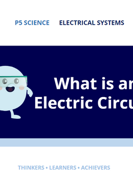 Primary 5 Essential Science Revision Flashcards [Electrical Systems] (PSLE-Compliant)