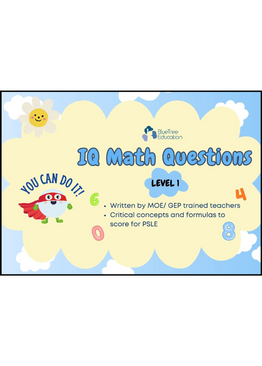 IQ Math Flashcards (IQ Math Questions) [Level 1]