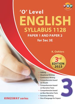 O Level (Sec 3E) - English Syllabus 1184 Paper 1&2 