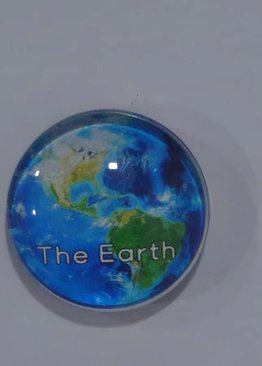 Solar System Fridge Magnets 9 planets with Sun