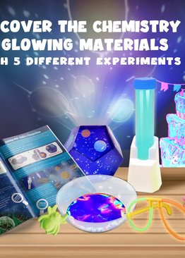 STEM Big Bang Let's Glow Fluorescence and Glowing Fun Science Experiments for Kids