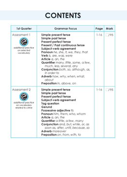 LEARNING+ English Proficiency Tests Quarterly Assessments 4