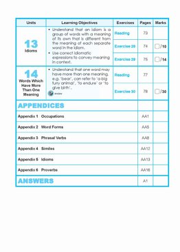 ENGLISH VOCABULARY LESSONS Workbook 4