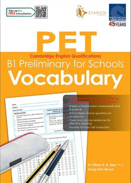 Cambridge English Qualifications – B1 Preliminary for Schools Vocabulary (PET)