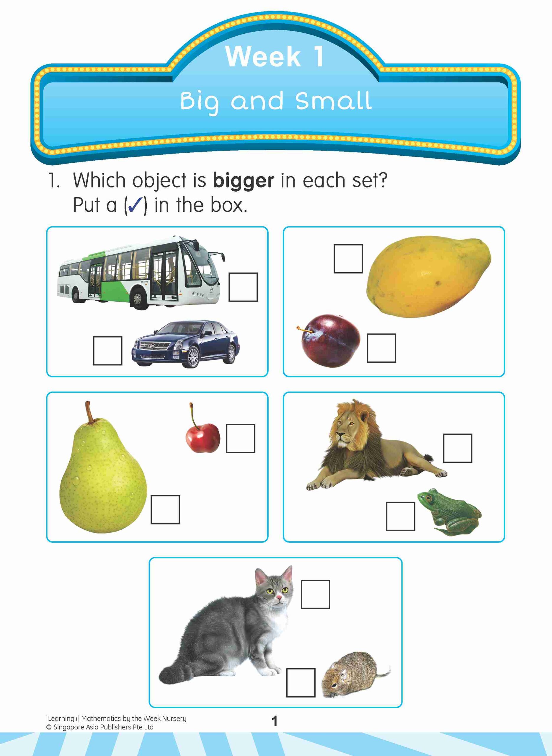 LEARNING+ MATHEMATICS by the WEEK Nursery | OpenSchoolbag