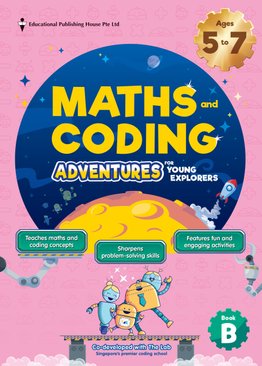 Maths and Coding Adventures for Young Explorers (Book B)