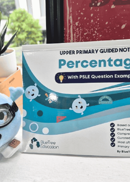 NEW! P5 - P6 PERCENTAGE NOTES Boost confidence with real PSLE-style questions&solution