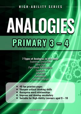 HIGH ABILITY SERIES - ANALOGIES (PRIMARY 3 - 4)