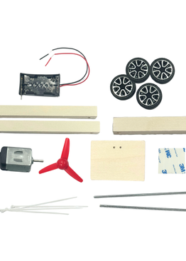 STEM Self Assembly Wind Powered Car